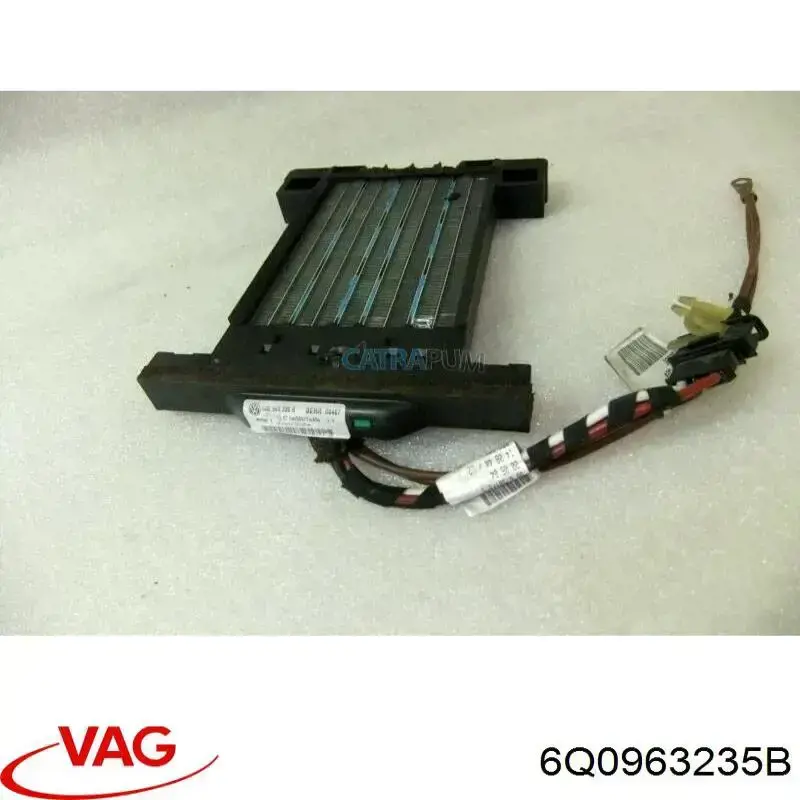 Електропідігрівач повітря системи опалення салону VAG 6Q0963235B ціна, від 16.47 USD
