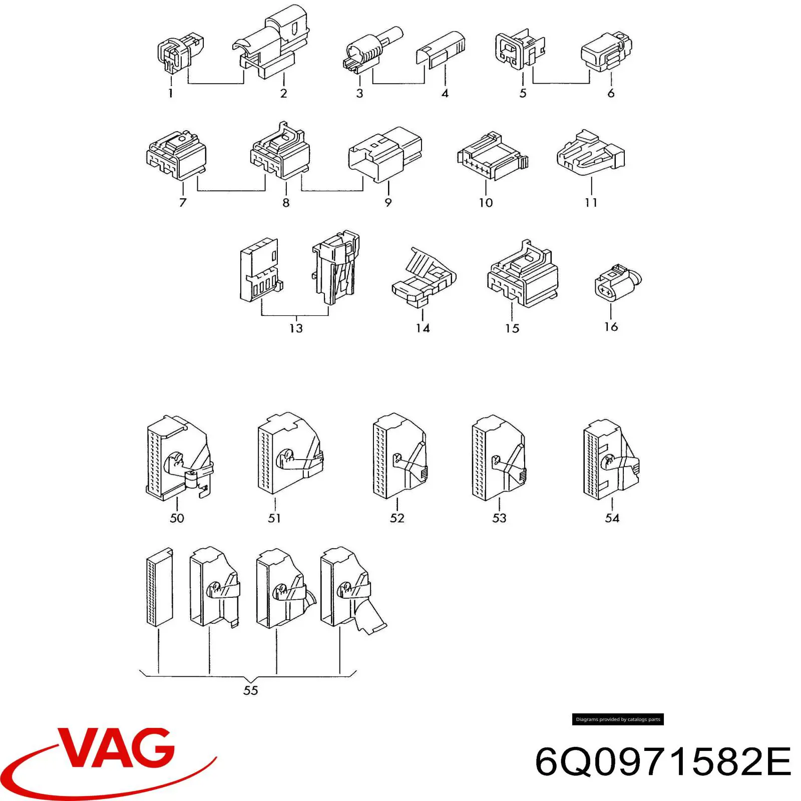 1J0973605D VAG Шлейф Airbag