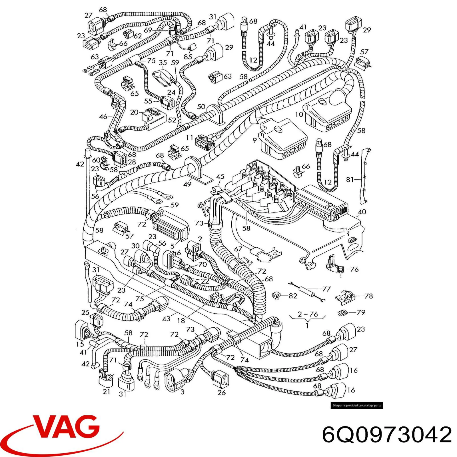 Купити 6Q0973042 VAG 