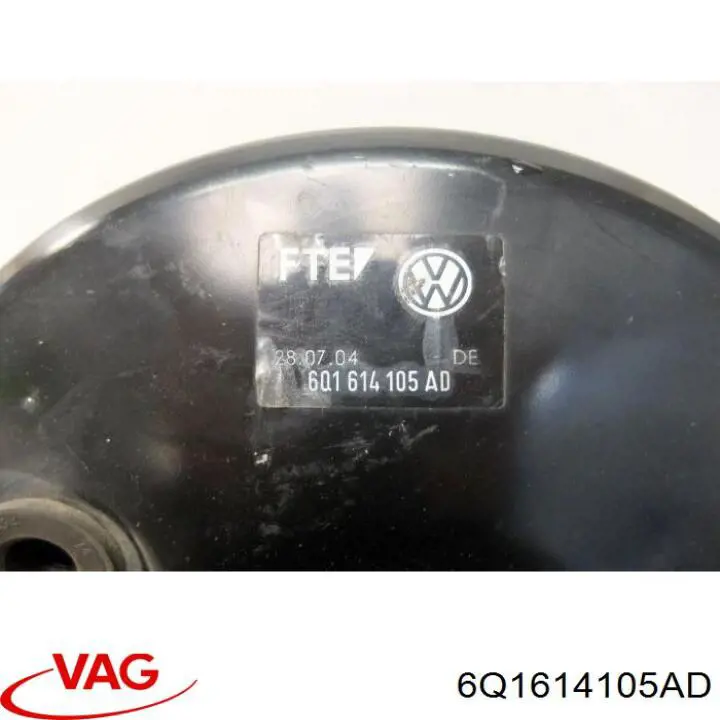Підсилювач гальм вакуумний Volkswagen Polo 4 (9A4) (Фольцваген Поло)
