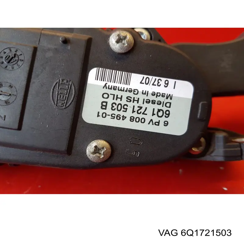 6Q1721503 VAG педаль газу (акселератора)