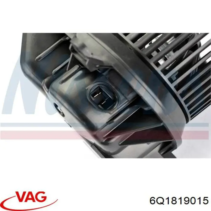 Двигун вентилятора пічки (обігрівача салону) VAG 6Q1819015 ціна, від 29.63 USD