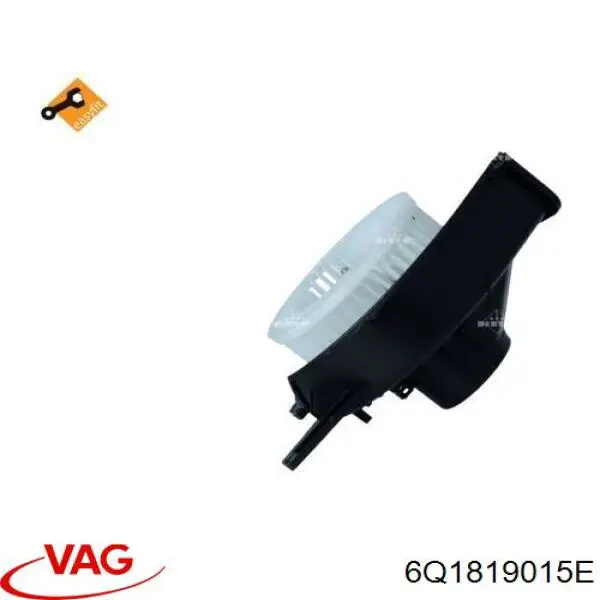 Двигун вентилятора пічки (обігрівача салону) VAG 6Q1819015E ціна, від 30.96 USD