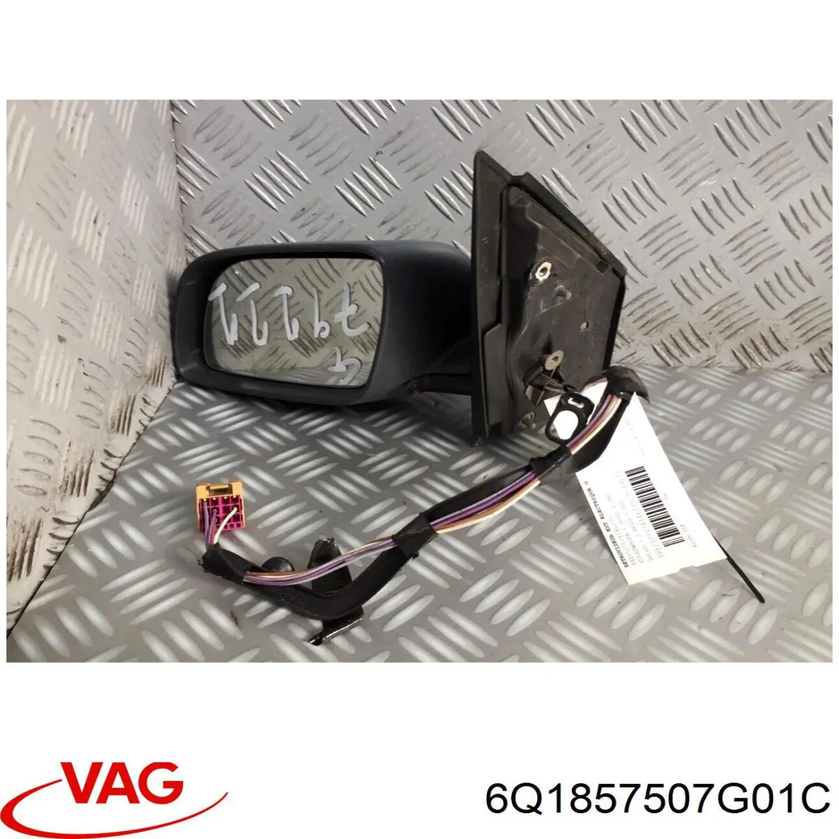 Купити 6Q1857507G01C VAG Бічне дзеркало заднього виду ліве