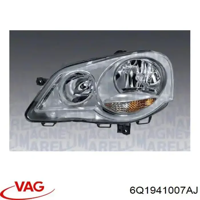 Фари VAG 6Q1941007AJ ціна, від 80.35 USD