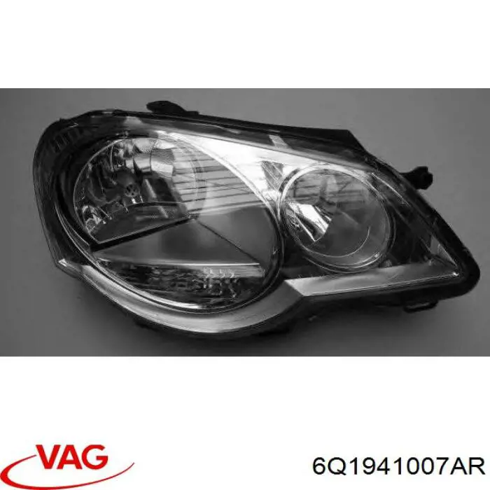 Купити 6Q1941007AR VAG Основна фара в зборі ліва