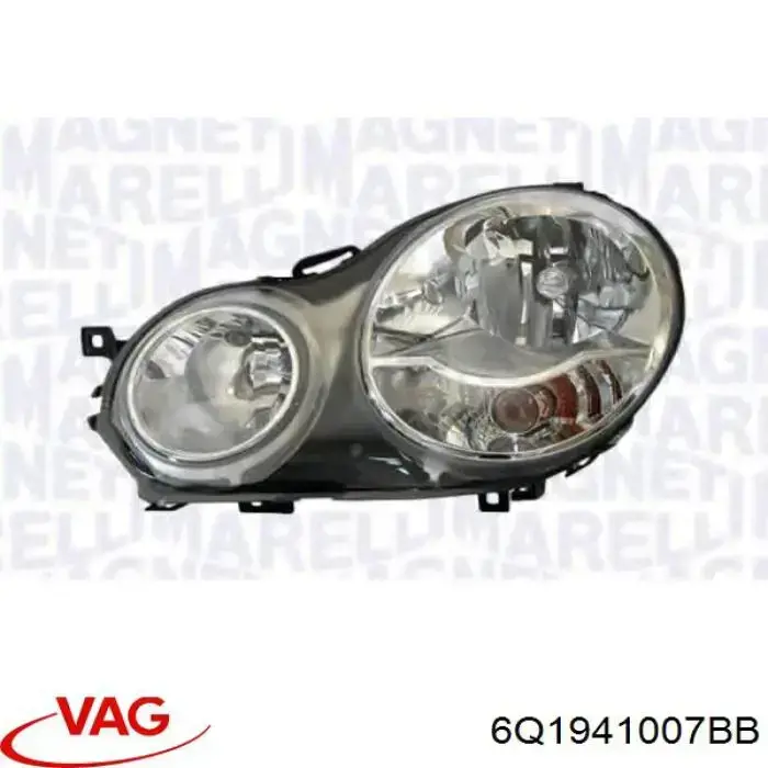Купити 6Q1941007BB VAG Фара ліва передня