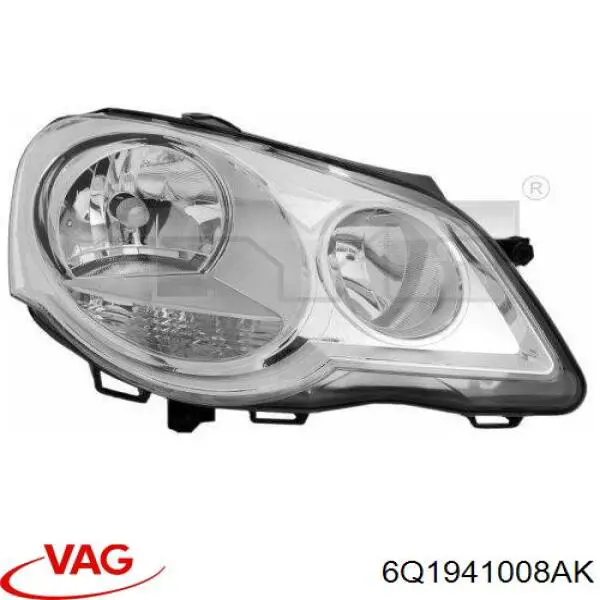 Фара правая VAG 6Q1941008AK ціна, від 82.78 USD