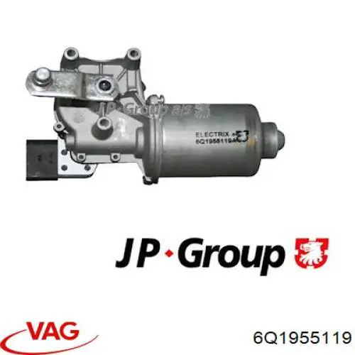 Купити 6Q1955119 VAG Мотор трапеції склоочисника