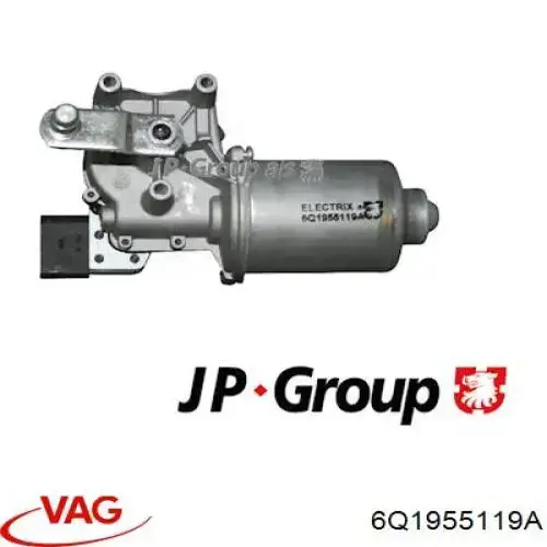 Мотор стеклоочищувача VAG 6Q1955119A ціна, від 25.33 USD