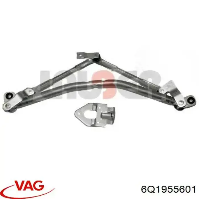 Трапеція щіток лобового скла VAG 6Q1955601 ціна, від 24.24 USD