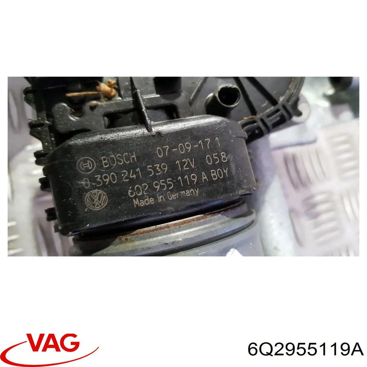 Двигун склоочисника лобового скла (трапеції) CWM10146AS Casco