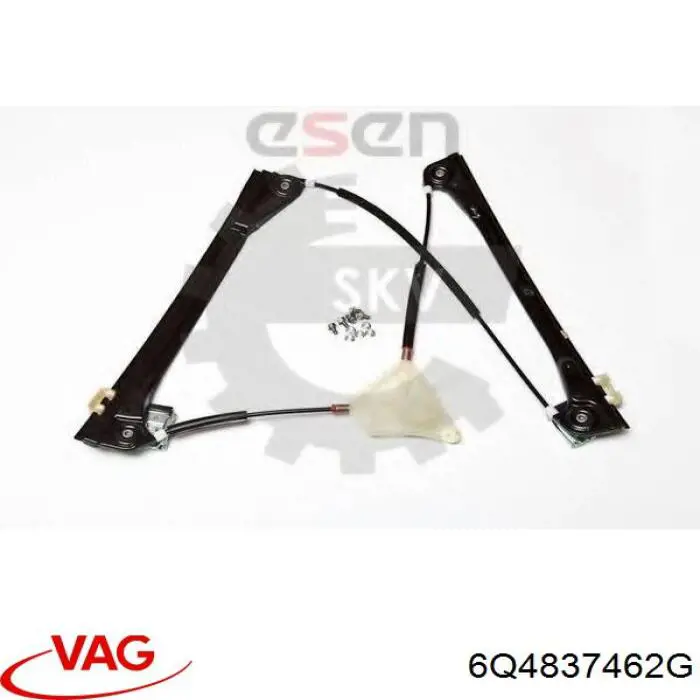 Купити 6Q4837462G VAG Склопідйомник передньої правої двері