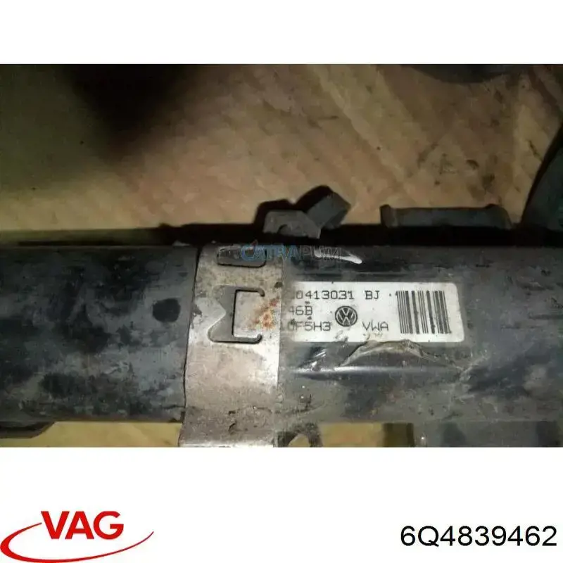Механізм стеклопод'емника двері задньої, правої VAG 6Q4839462