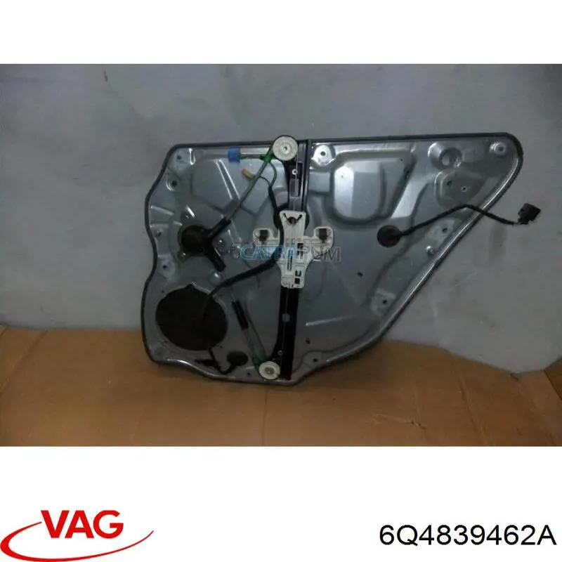 Механізм склопідіймача двері задньої, правої 6Q4839462D VAG