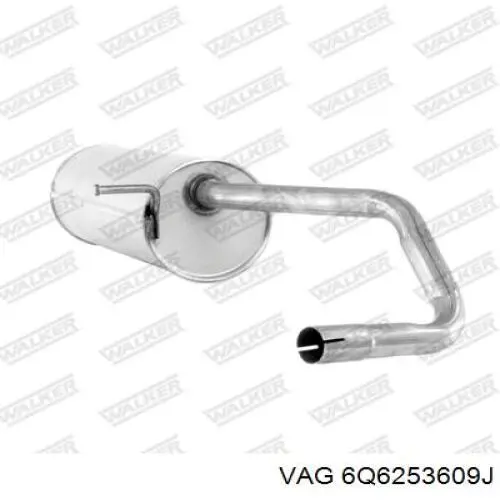 Купити 6Q6253609CE VAG Вихлоп