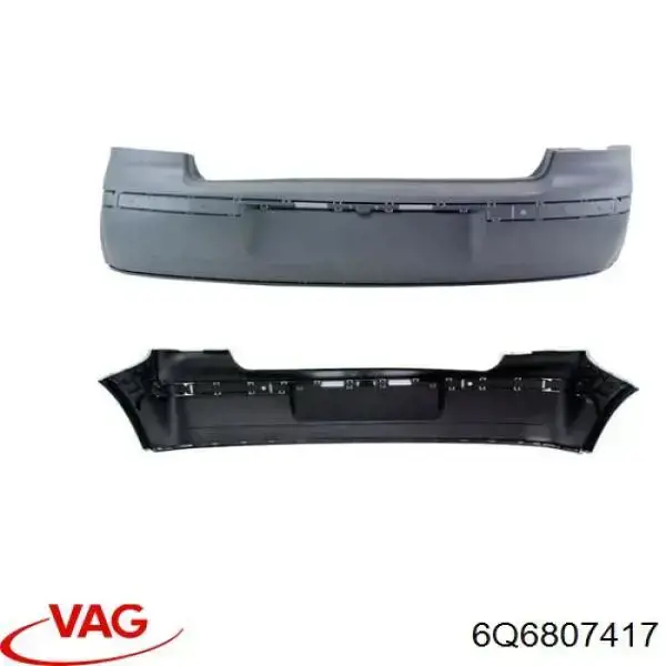 Купити 6Q6807417 VAG Задній бампер