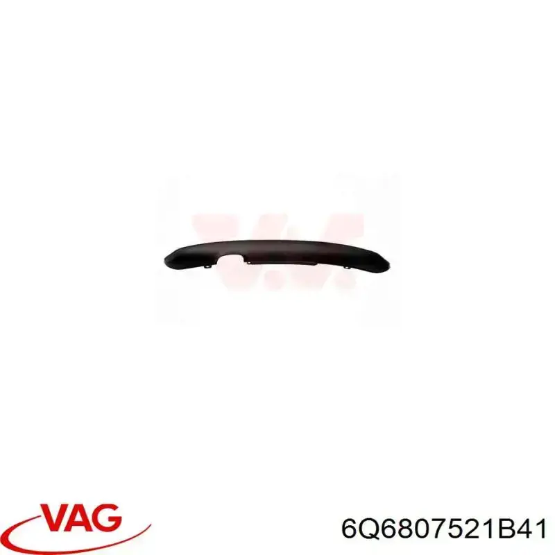 Купити 6Q6807521B41 VAG Спідниця заднього бампера