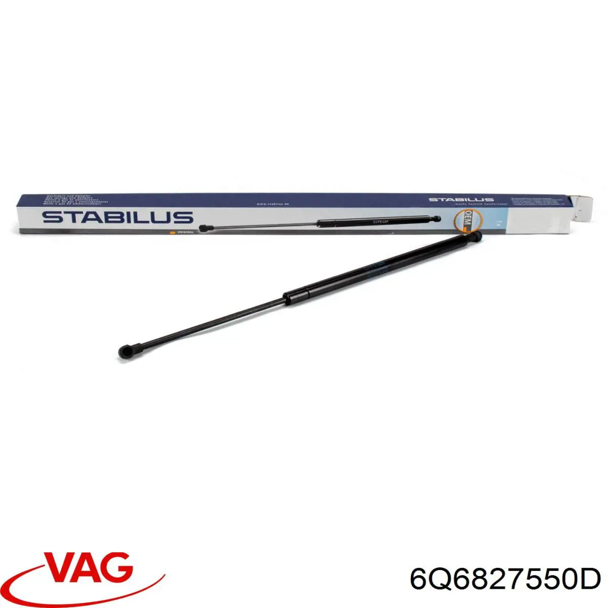 Купити 6Q6827550D VAG Амортизатор двері багажника