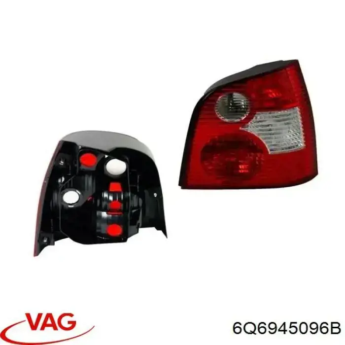 Купити 6Q6945096B VAG Задня права фара