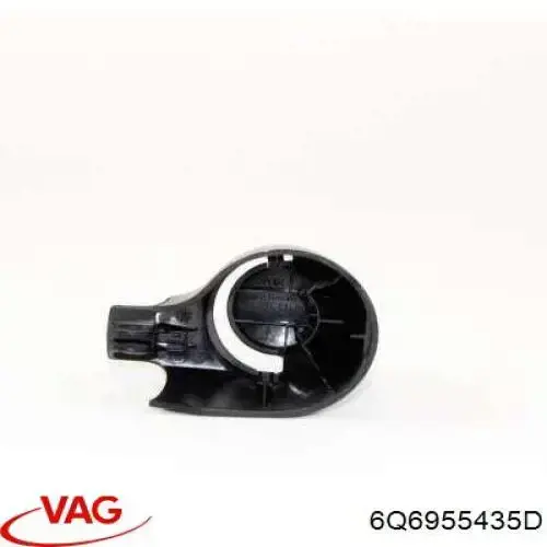 Заглушка гайки кріплення повідка переднього двірника 6Q6955435D VAG