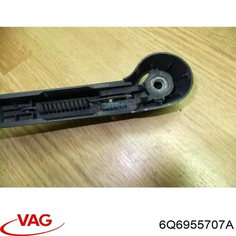 Купити 6Q6955707A VAG Важіль-поводок склоочисника заднього скла