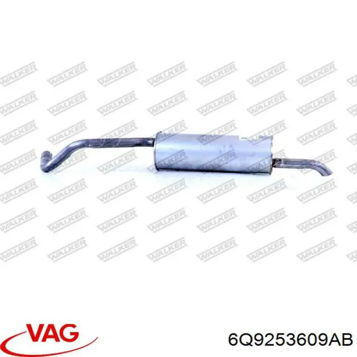 Вихлоп VAG 6Q9253609AB ціна, від 68.85 USD