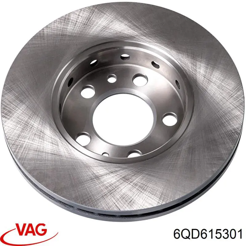 Диск переднього гальма VAG 6QD615301 ціна, від 31.97 USD