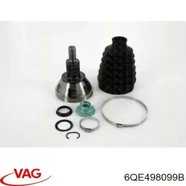 Граната колісна VAG 6QE498099B ціна, від 26.48 USD