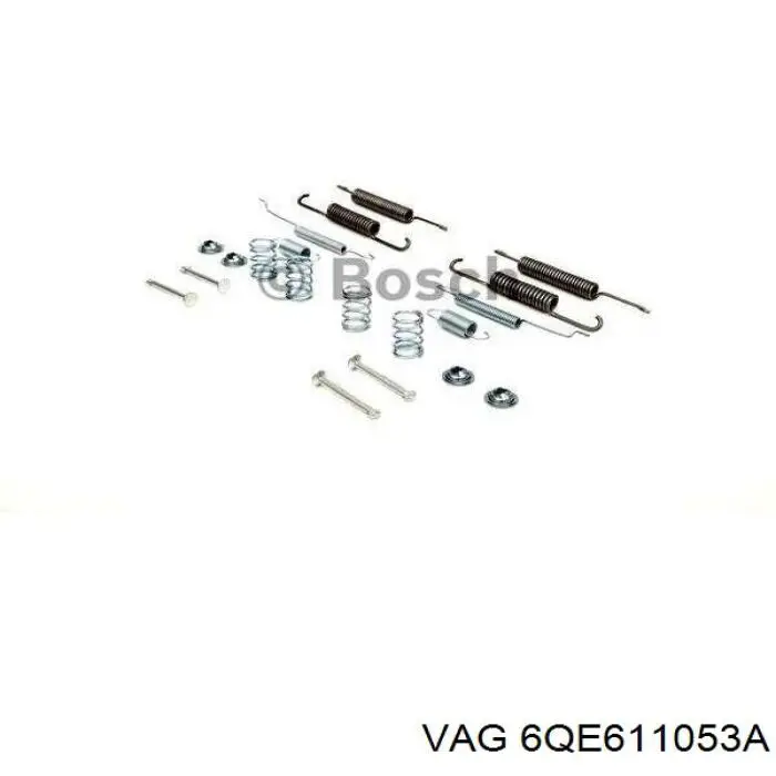 Купити 6QE611053A VAG Циліндр гальмівний колісний/робітник, задній