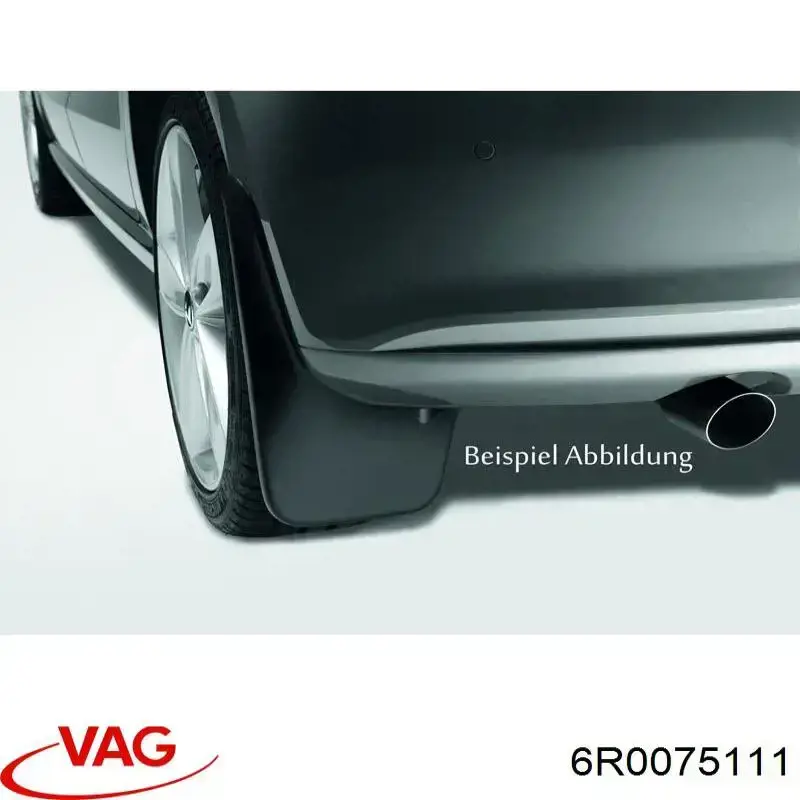 Бризковики передні, комплект VAG 6R0075111 ціна, від 79.40 USD