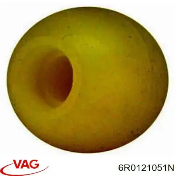 6R0121051N VAG Шланг/патрубок радіатора охолодження, нижній