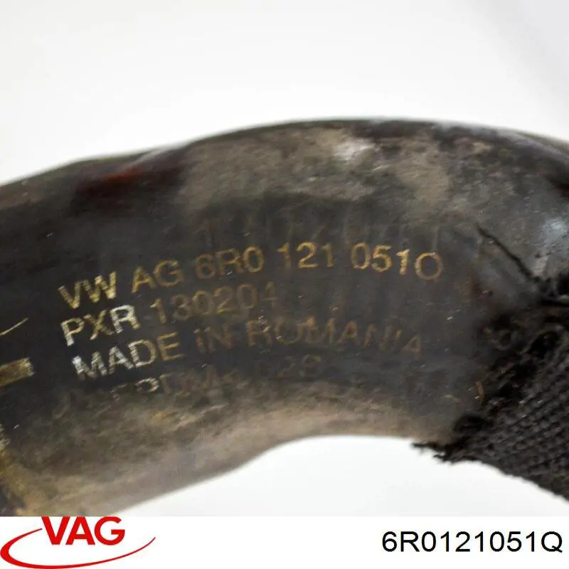 Шланг/патрубок радіатора охолодження, нижній VAG 6R0121051Q ціна, від 45.52 USD