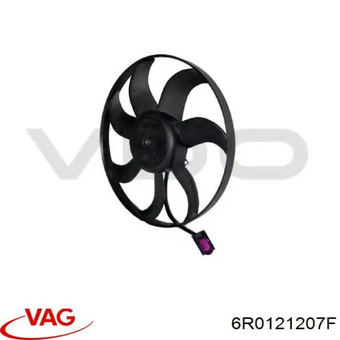 Купити 6C0121207A VAG Облицювання рамки радіатора