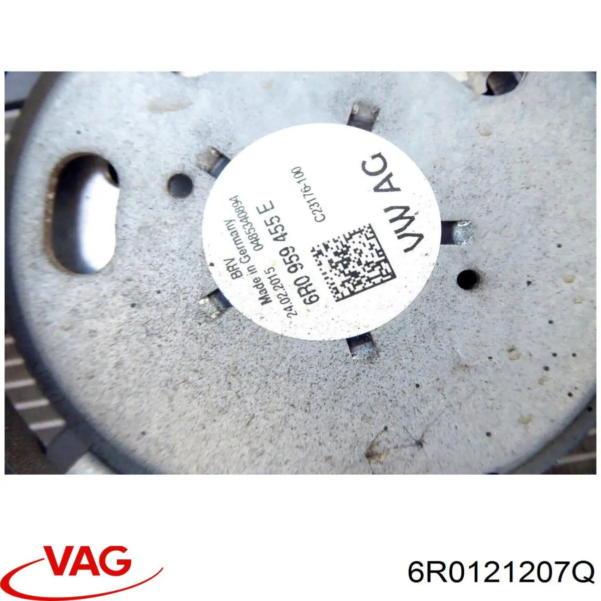 Купити 6R0121207Q VAG Дифузор вентилятора