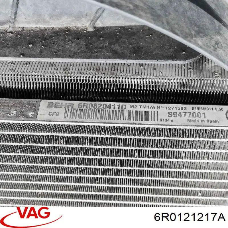 6R0121217A VAG Облицювання рамки радіатора