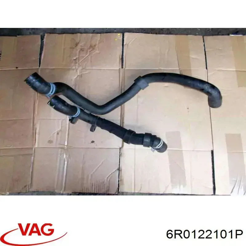 Шланг/патрубок радіатора охолодження, верхній VAG 6R0122101P ціна, від 29.62 USD