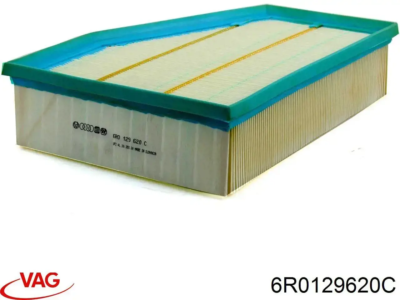 Елемент повітряного фільтра VAG 6R0129620C ціна, від 14.81 USD