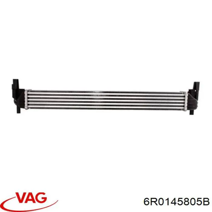 6R0145805B VAG радіатор интеркуллера