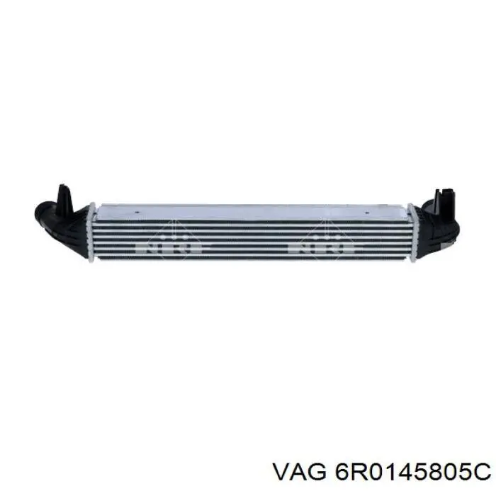 6R0145805C VAG радіатор интеркуллера