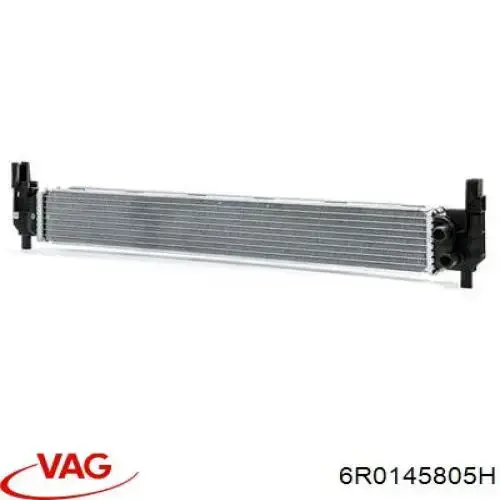 6R0145805H VAG Радіатор охолодження двигуна, додатковий