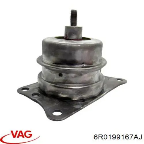 6R0199167AJ VAG Права подушка мотора