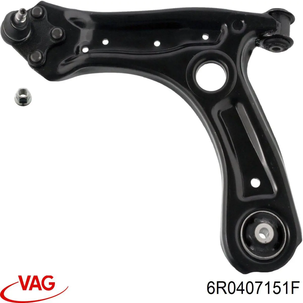 Купити 6R0407151F VAG Лівий важіль передній нижній підвіски