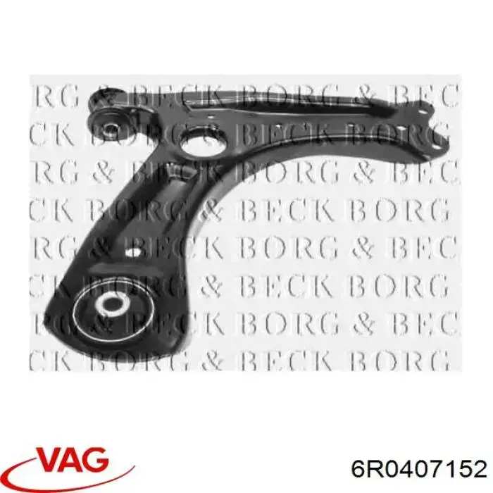 6R0407152 VAG Важіль передньої підвіски нижній, правий