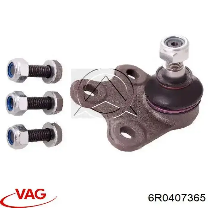 Кульова опора, нижня, ліва 6R0407365 VAG
