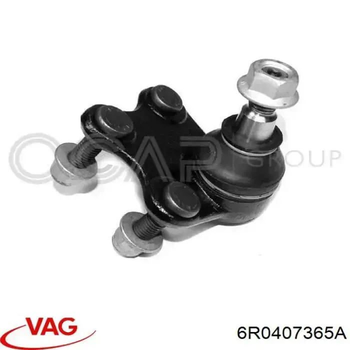 Кульова опора, нижня, ліва 6R0407365A VAG
