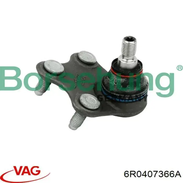 Кульова опора, нижня, права 6R0407366A VAG