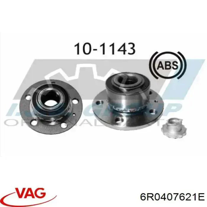 Маточина переднього колеса VAG 6R0407621E