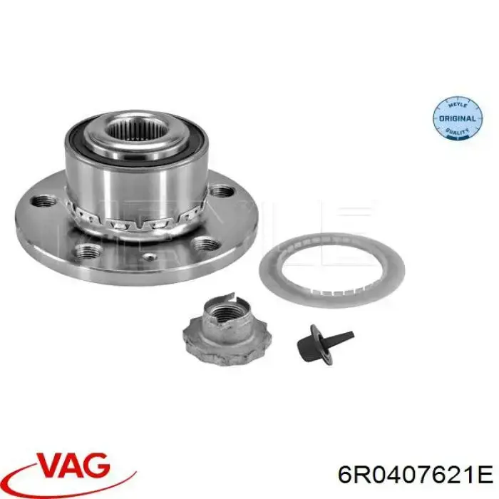 Маточина колеса передня VAG 6R0407621E ціна, від 38.24 USD