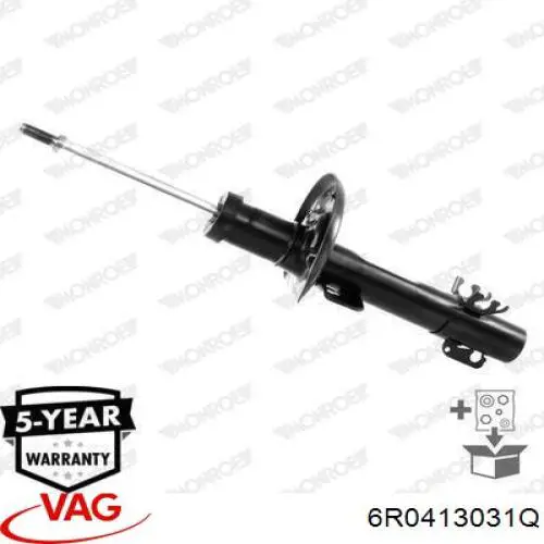 Стойка амортизатора передняя VAG 6R0413031Q ціна, від 34.88 USD